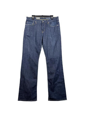 AG Adriano Goldschmied The Protege Mens 33x32 Straight Leg Dark Wash Denim Jeans